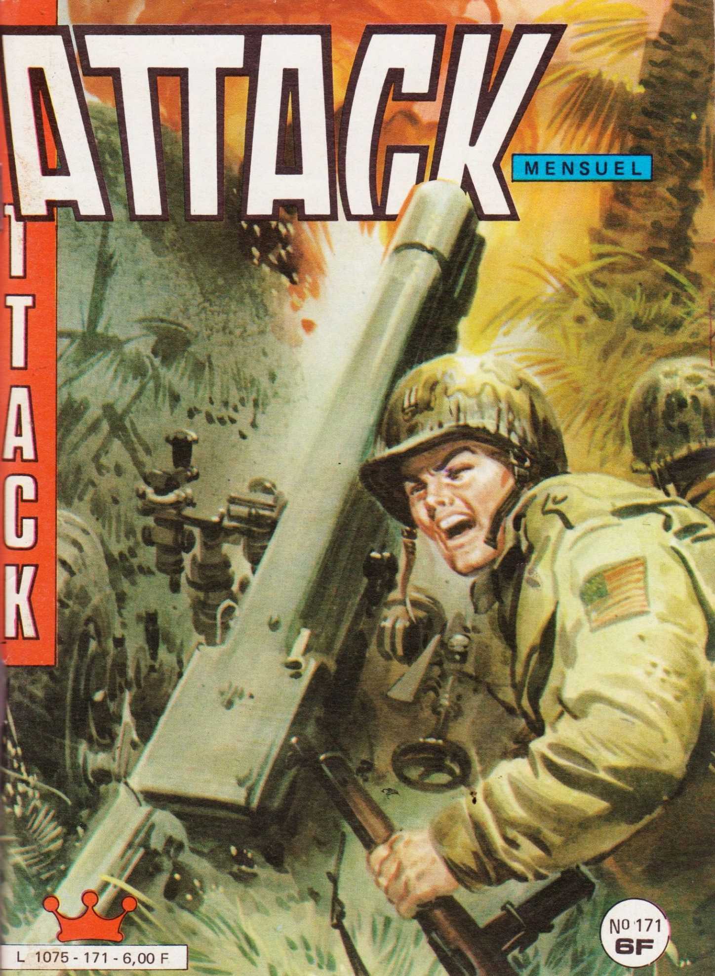 Scan de la Couverture Attack 2 n 171